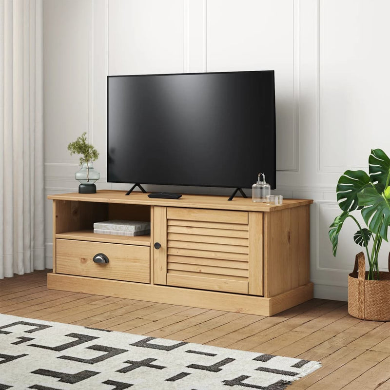 Comodă TV VIGO, 106x40x40 cm, lemn masiv de pin