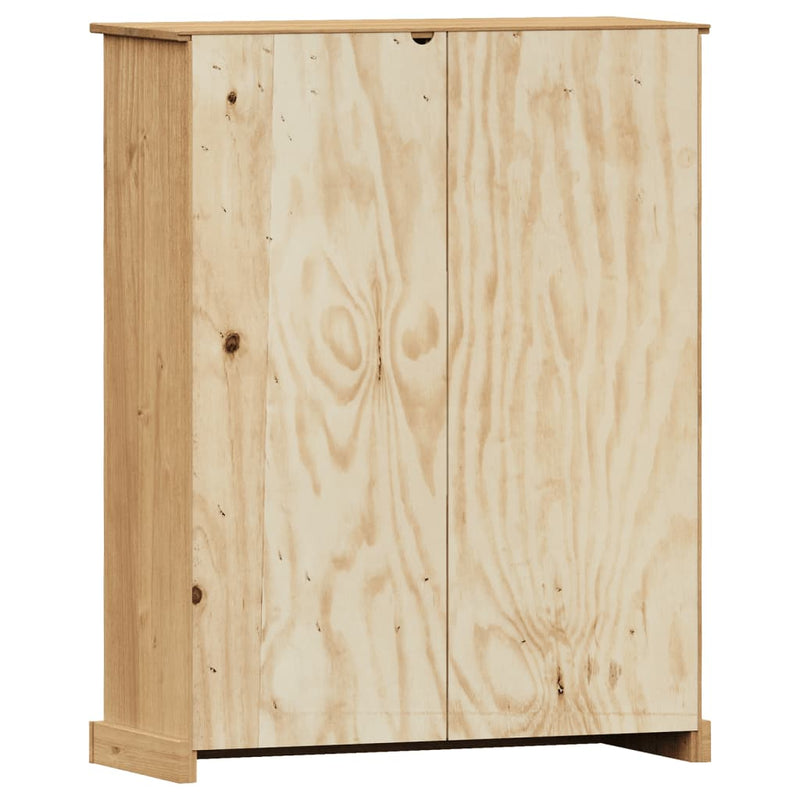 Bibliotecă VIGO, 90x35x114,5 cm, lemn masiv de pin