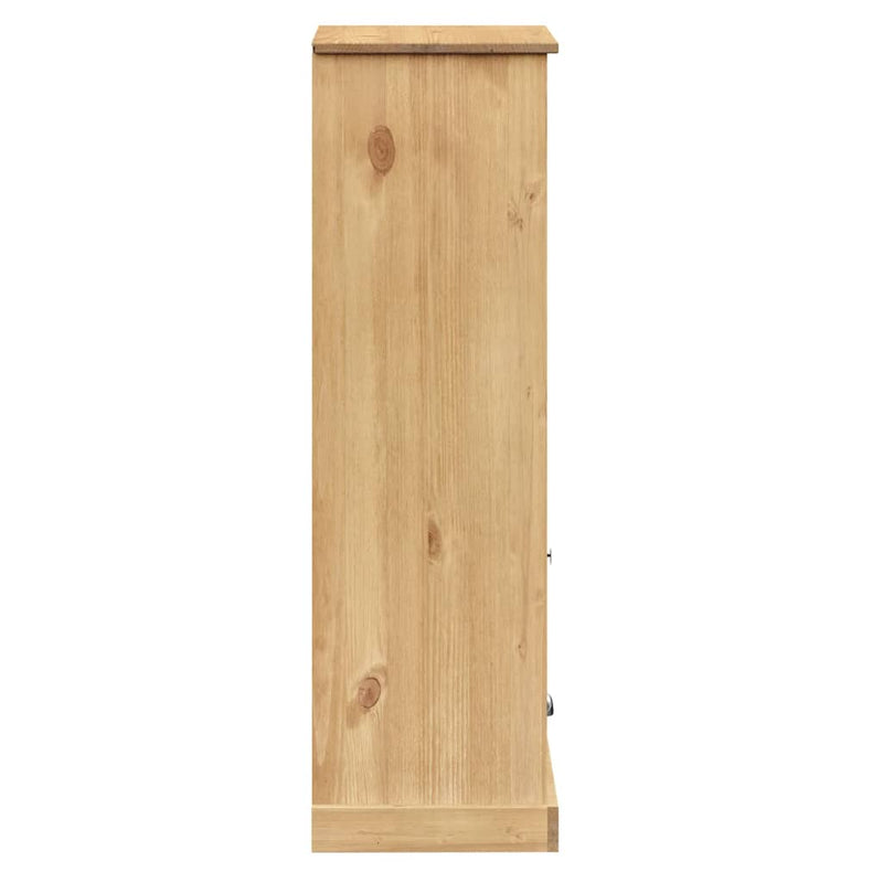 Bibliotecă VIGO, 60x35x114,5 cm, lemn masiv de pin