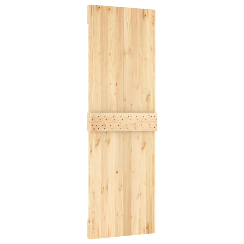 Ușă plană NARVIK 70x210 cm Lemn de Pin Solid (Nefinisat)