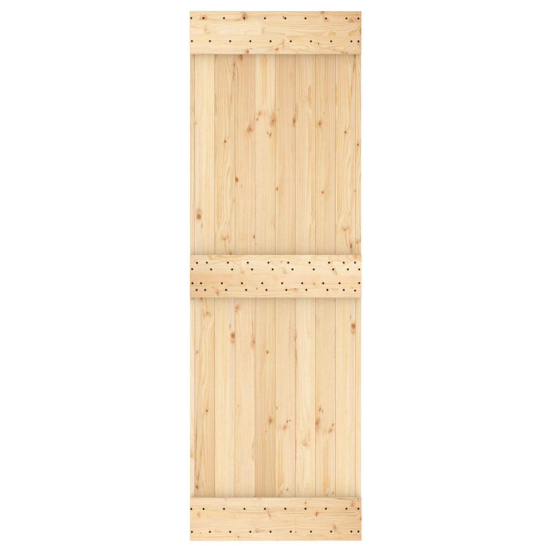 Ușă plană NARVIK 70x210 cm Lemn de Pin Solid (Nefinisat)