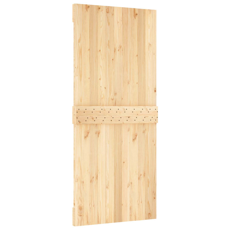 Ușă plană NARVIK 90x210 cm Lemn de Pin Solid (Nefinisat)