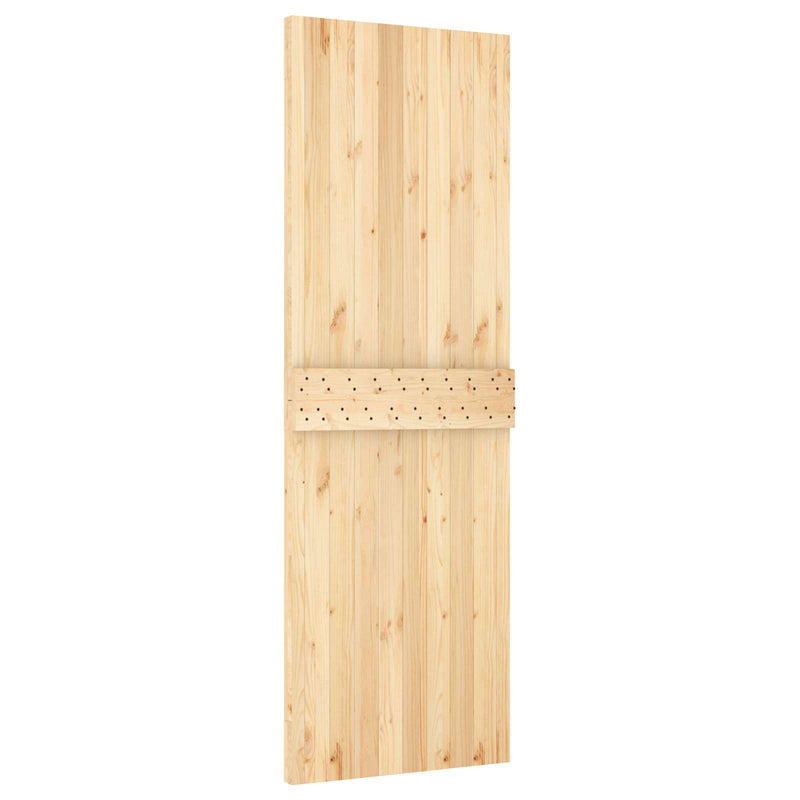 Ușă simplă NARVIK 70x210 cm Lemn de Pin Solid (Nefinisat)