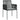 Set mobilier grădină cu perne, 3 piese, negru, poliratan & oțel