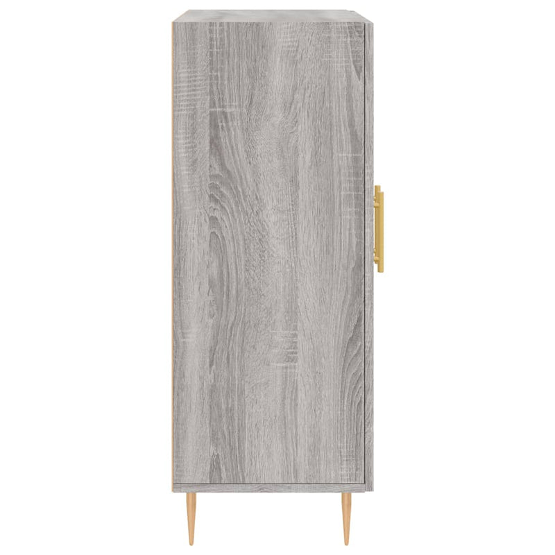 Dulap, gri sonoma, 69,5x34x90 cm, lemn compozit