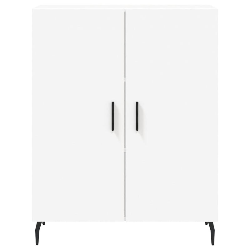 Dulap, alb, 69,5x34x90 cm, lemn compozit