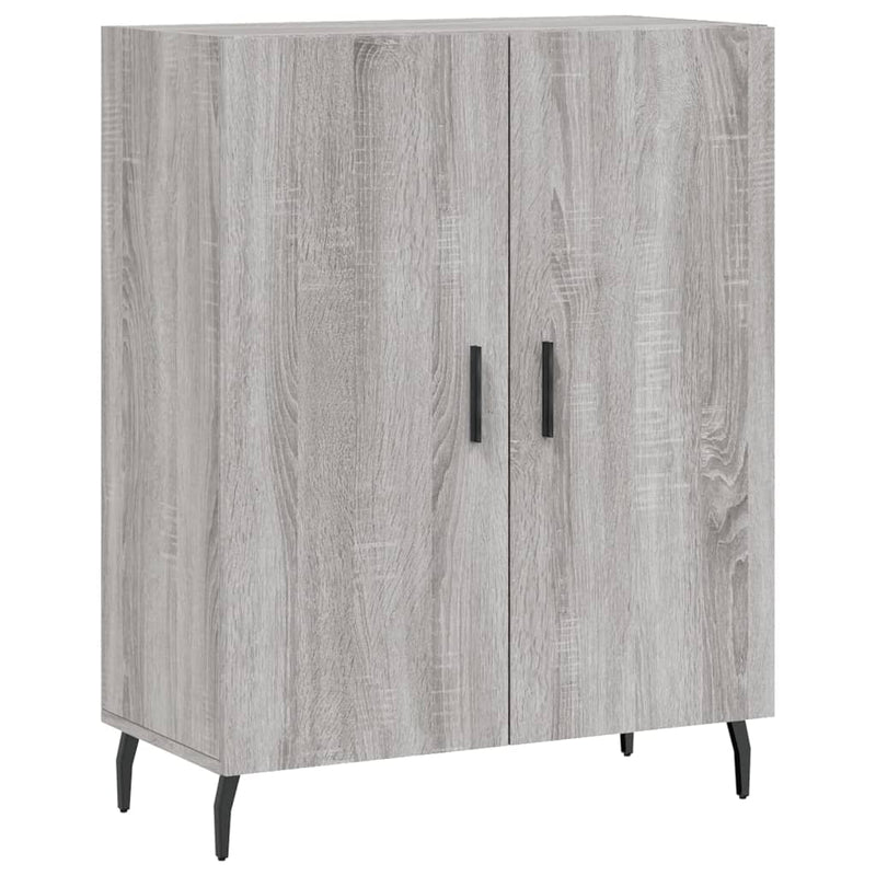 Dulap, gri sonoma, 69,5x34x90 cm, lemn compozit