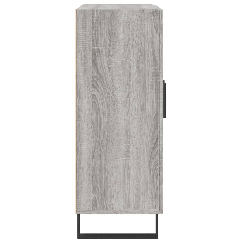 Dulap, gri sonoma, 69,5x34x90 cm, lemn compozit