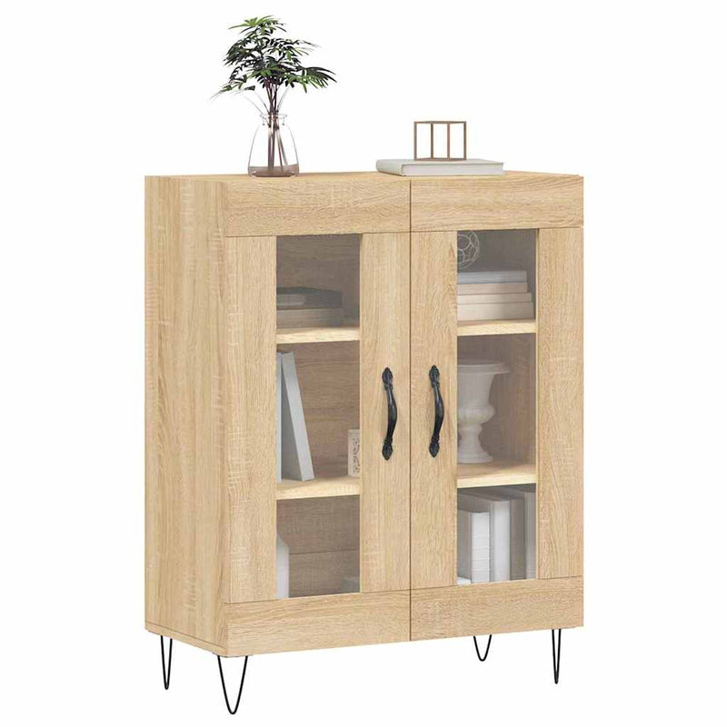 Bufet Stejar sonoma 69,5 x 34 x 90 cm Lemn prelucrat