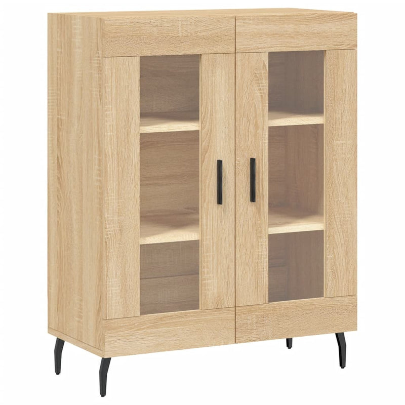 Dulap, stejar sonoma, 69,5x34x90 cm, lemn compozit