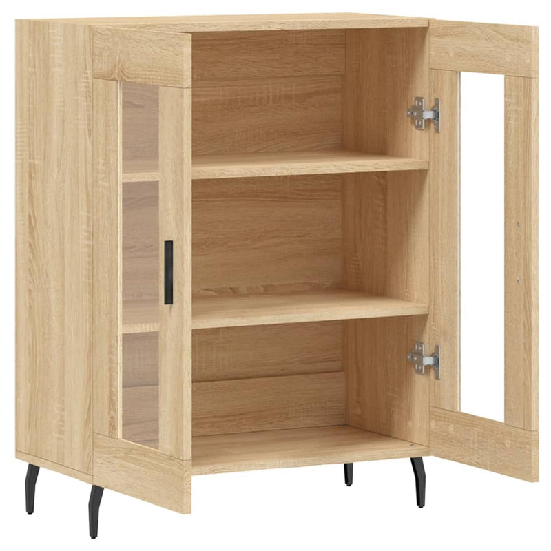 Dulap, stejar sonoma, 69,5x34x90 cm, lemn compozit