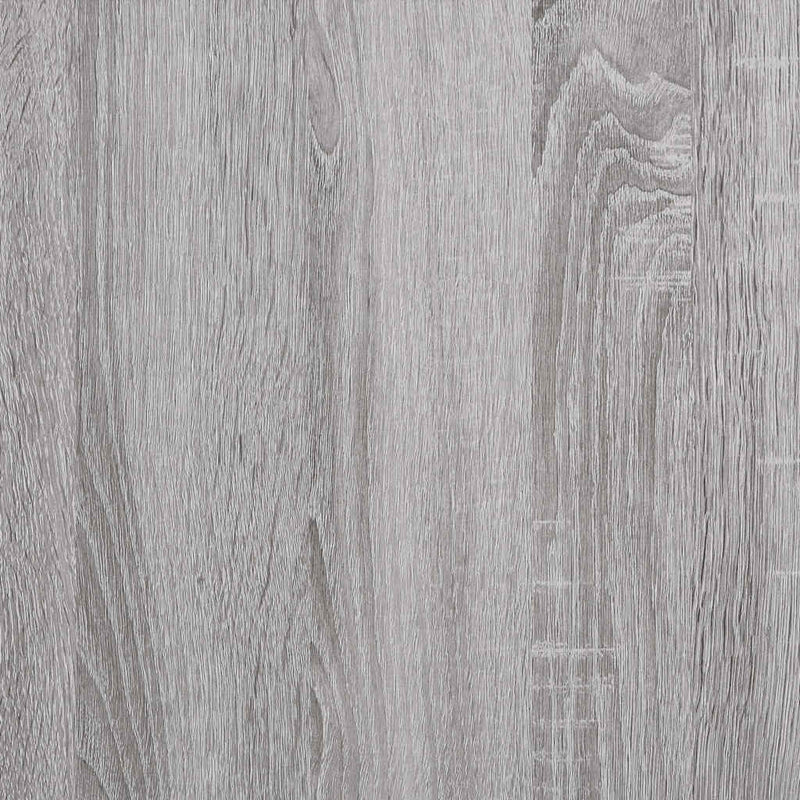 Servantă, gri sonoma, 34,5x32,5x90 cm, lemn compozit