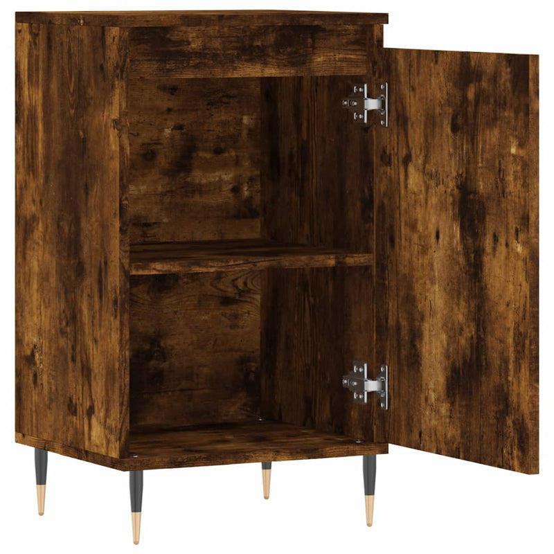 Dulap, stejar afumat, 40x35x70 cm, lemn prelucrat