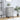 Dulap, gri beton, 40x35x70 cm, lemn prelucrat