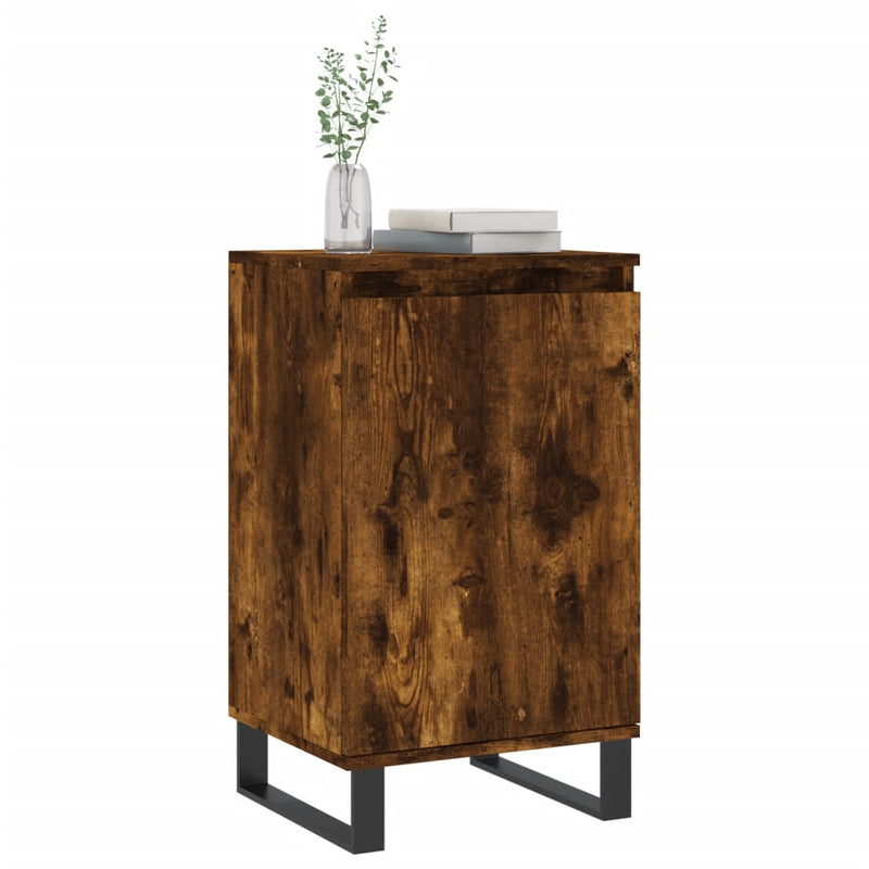 Dulap, stejar afumat, 40x35x70 cm, lemn prelucrat