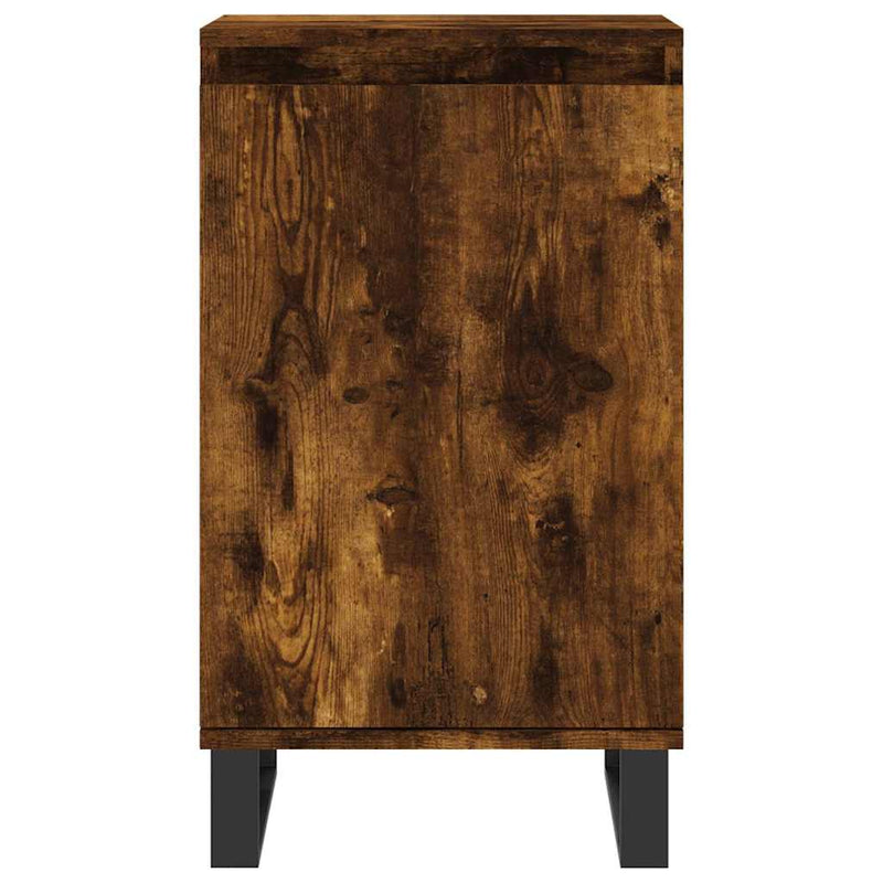 Dulap, stejar afumat, 40x35x70 cm, lemn prelucrat