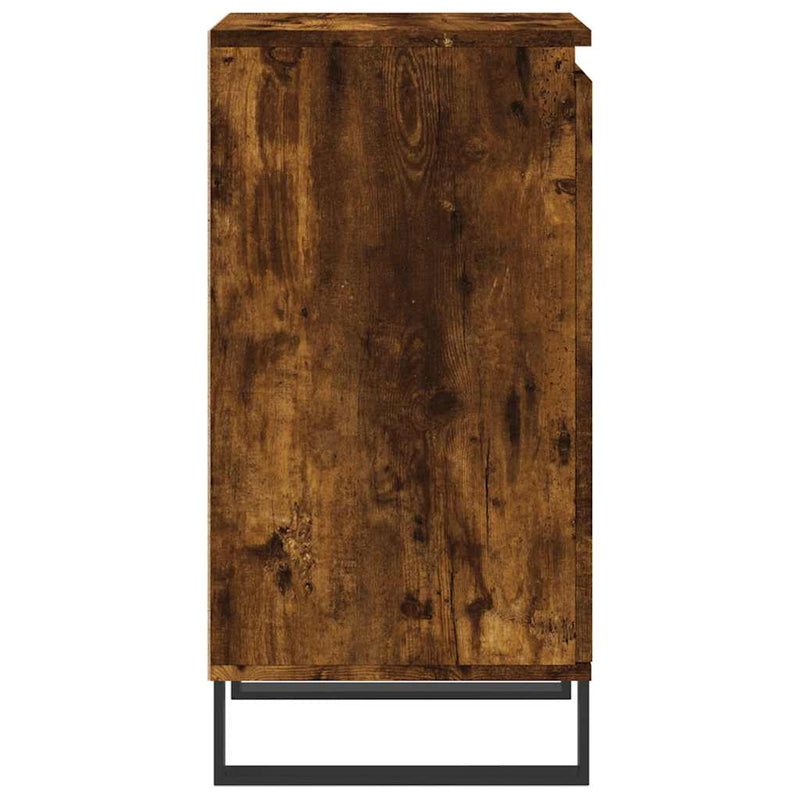 Dulap, stejar afumat, 40x35x70 cm, lemn prelucrat
