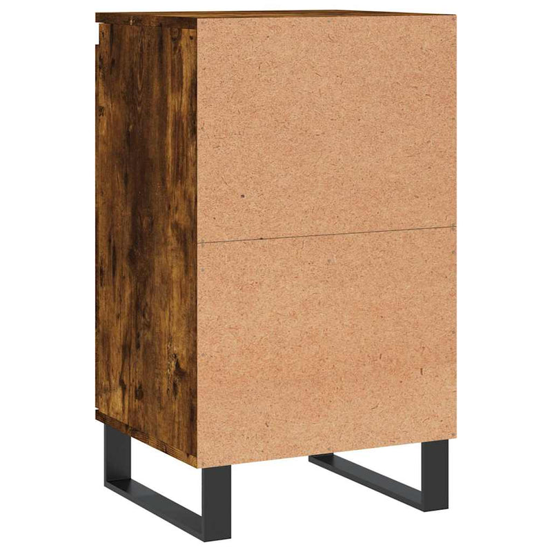 Dulap, stejar afumat, 40x35x70 cm, lemn prelucrat