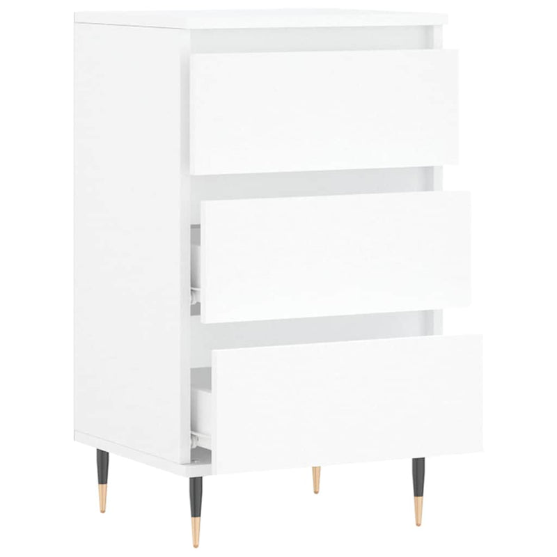 Dulap, alb, 40x35x70 cm, lemn prelucrat