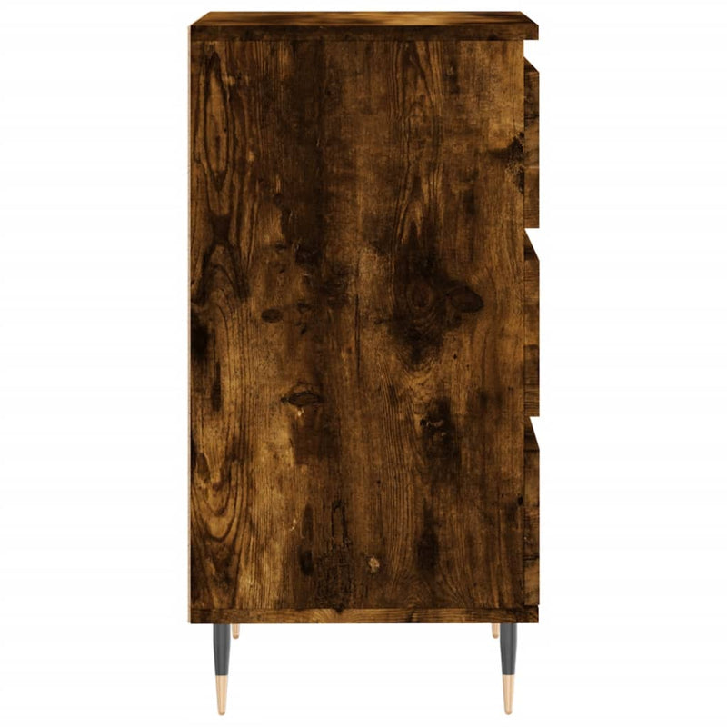 Dulap, stejar afumat, 40x35x70 cm, lemn prelucrat