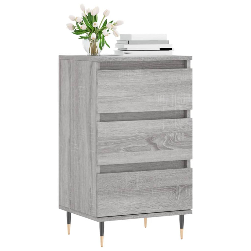 Dulap, gri sonoma, 40x35x70 cm, lemn prelucrat
