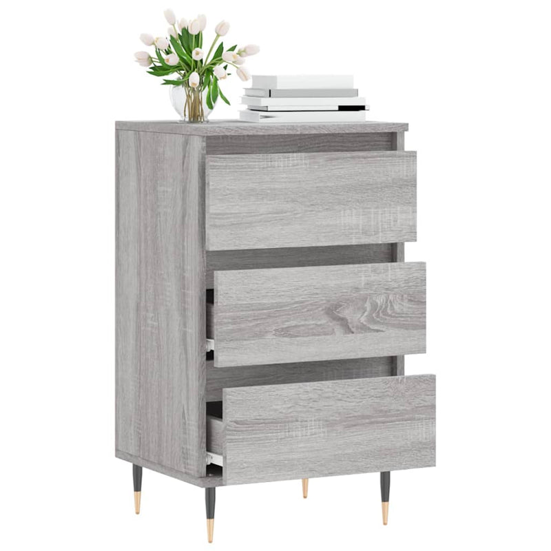 Dulap, gri sonoma, 40x35x70 cm, lemn prelucrat