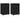 Servante, 2 buc., negru, 40x35x70 cm, lemn prelucrat