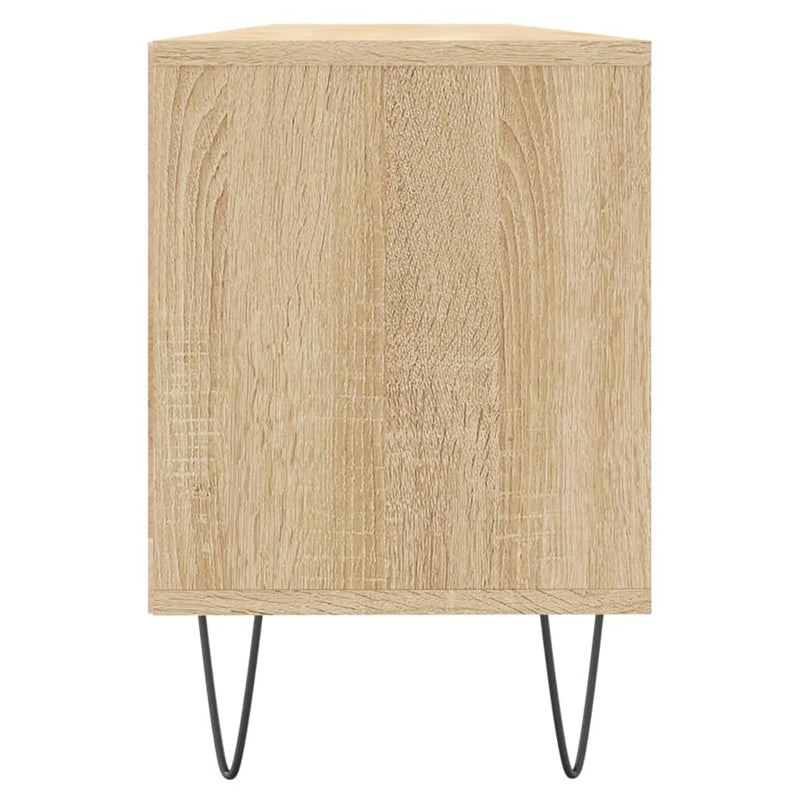 Comodă TV, stejar sonoma, 150x30x44,5 cm, lemn prelucrat