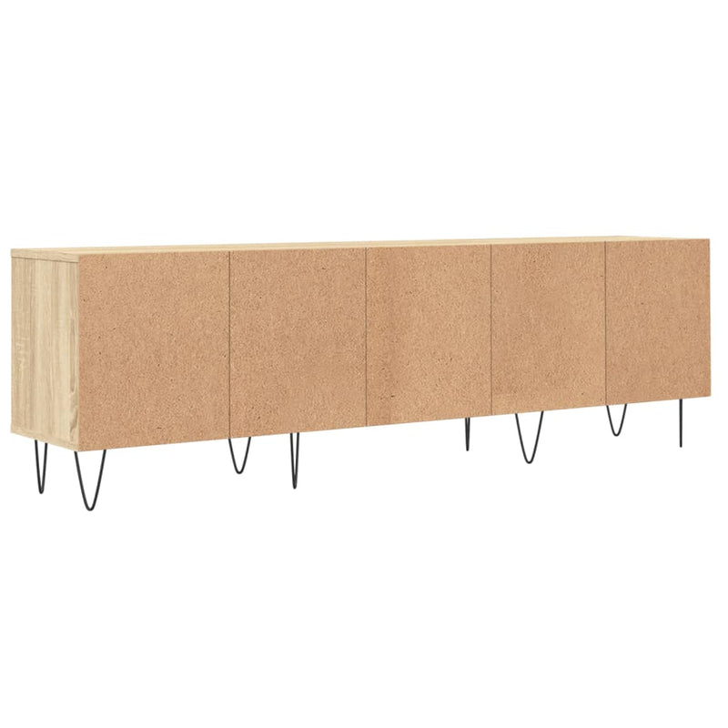 Comodă TV, stejar sonoma, 150x30x44,5 cm, lemn prelucrat