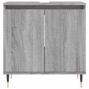 Dulap de baie, gri sonoma, 58x33x60 cm, lemn prelucrat