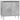 Dulap de baie, gri beton, 58x33x60 cm, lemn prelucrat