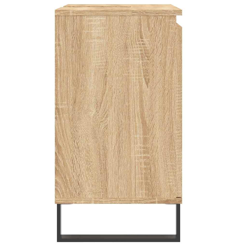 Dulap de baie, stejar sonoma, 58x33x60 cm, lemn prelucrat
