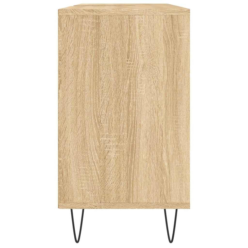 Dulap pentru baie, stejar sonoma, 80x33x60 cm, lemn compozit