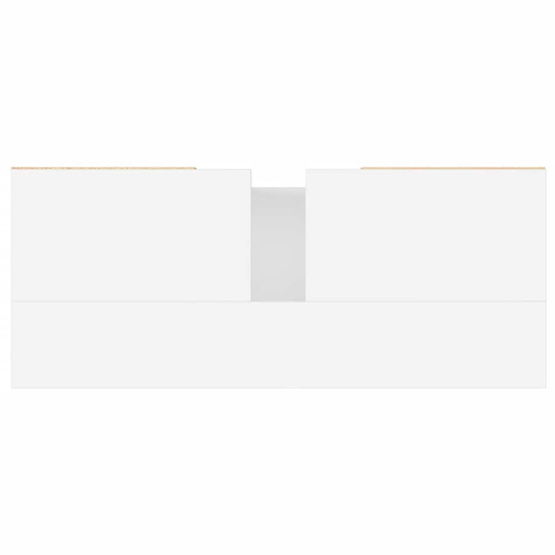 Dulap pentru baie, alb, 80x33x60 cm, lemn compozit