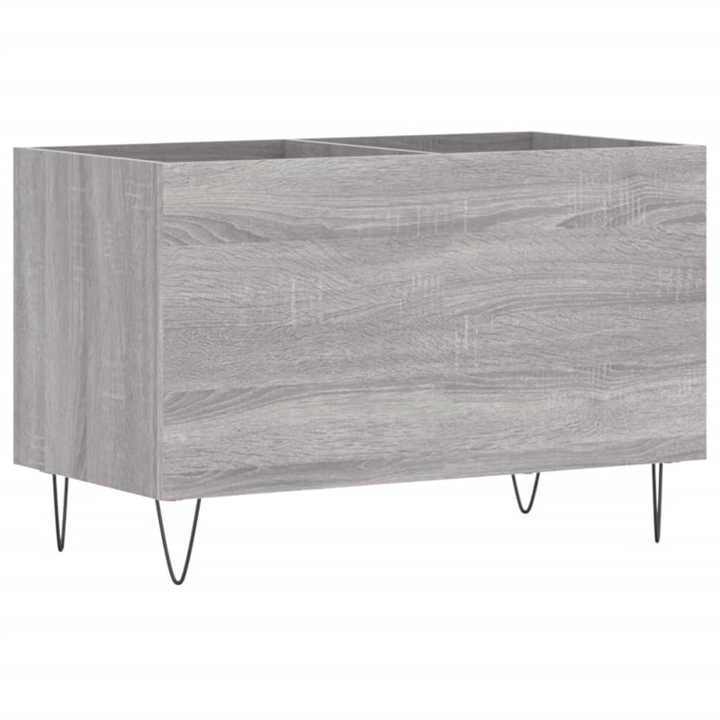 Dulap pentru discuri gri sonoma 74,5x38x48 cm lemn prelucrat