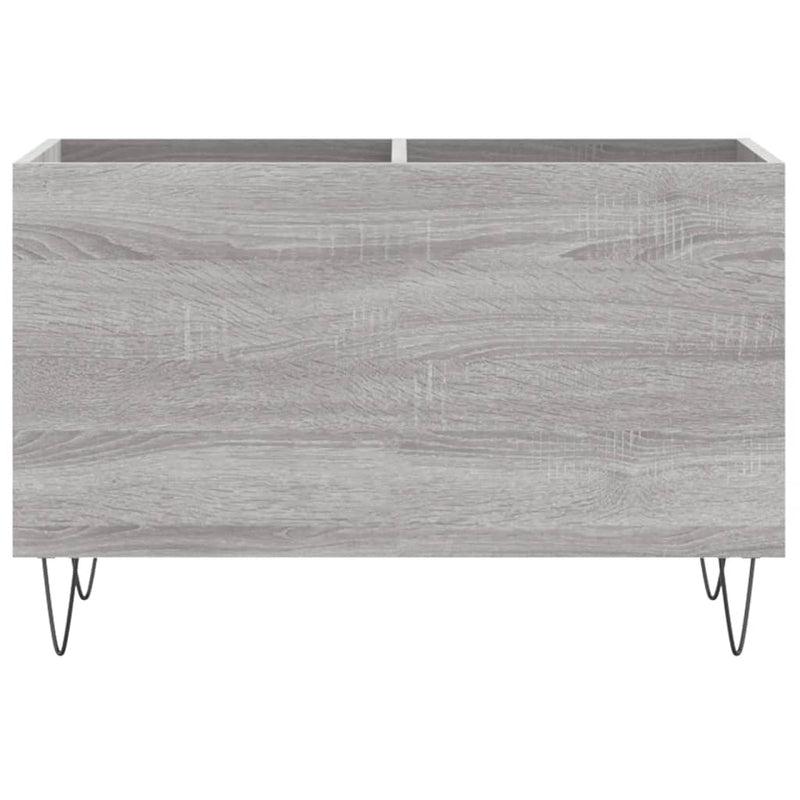 Dulap pentru discuri gri sonoma 74,5x38x48 cm lemn prelucrat
