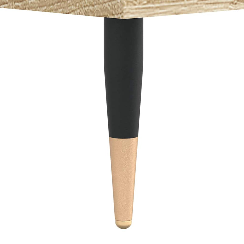 Dulap pentru discuri stejar sonoma 100x38x48 cm, lemn prelucrat