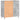 Dulap pentru discuri gri beton 84,5x38x89 cm lemn compozit