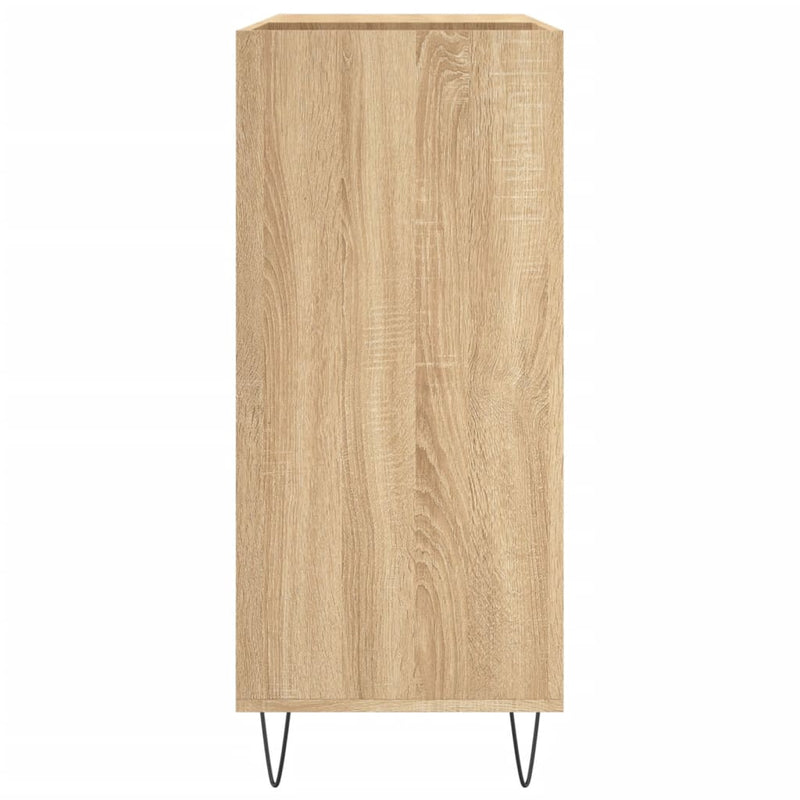 Dulap pentru discuri stejar sonoma 84,5x38x89 cm lemn compozit
