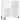 Dulap pentru discuri, alb, 84,5x38x89 cm, lemn compozit