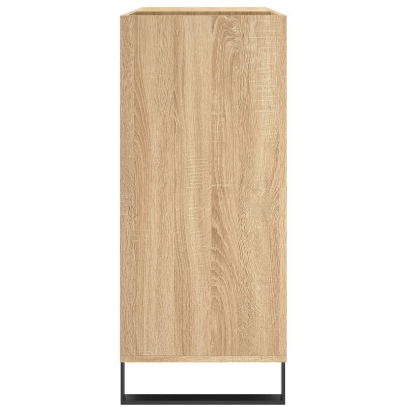 Dulap pentru discuri stejar sonoma 84,5x38x89 cm lemn compozit