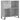 Dulap pentru discuri gri beton 84,5x38x89 cm lemn compozit