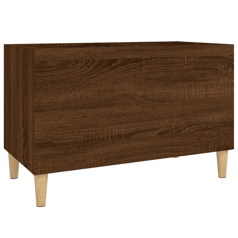 Dulap pentru discuri stejar maro 74,5x38x48 cm lemn prelucrat