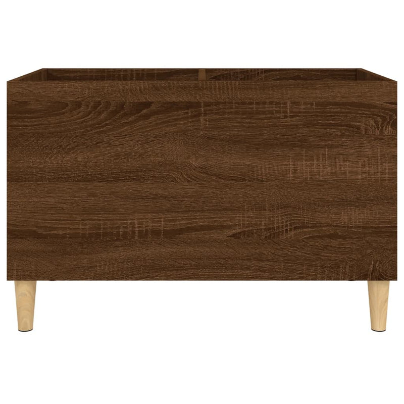 Dulap pentru discuri stejar maro 74,5x38x48 cm lemn prelucrat