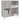 Dulap pentru discuri gri sonoma 84,5x38x89 cm lemn compozit