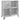 Dulap pentru discuri gri beton 84,5x38x89 cm lemn compozit