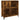 Dulap pentru discuri stejar fumuriu 84,5x38x89 cm lemn compozit