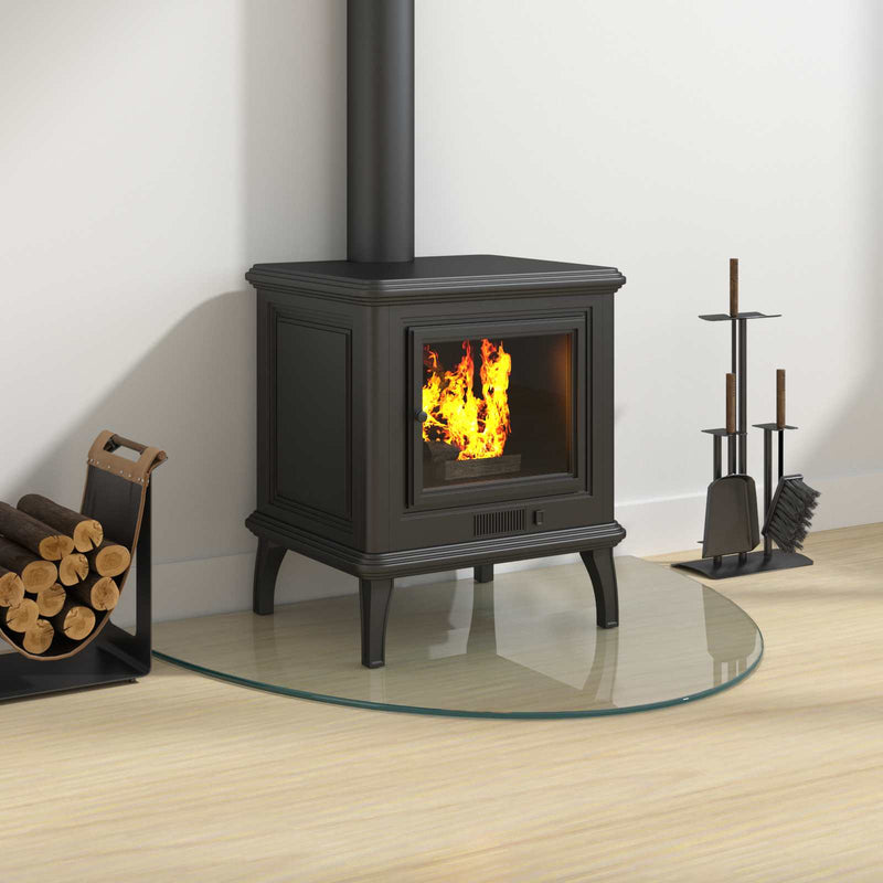 Placă de sticlă pentru semineu Transparent 800 x 600 mm Sticlă