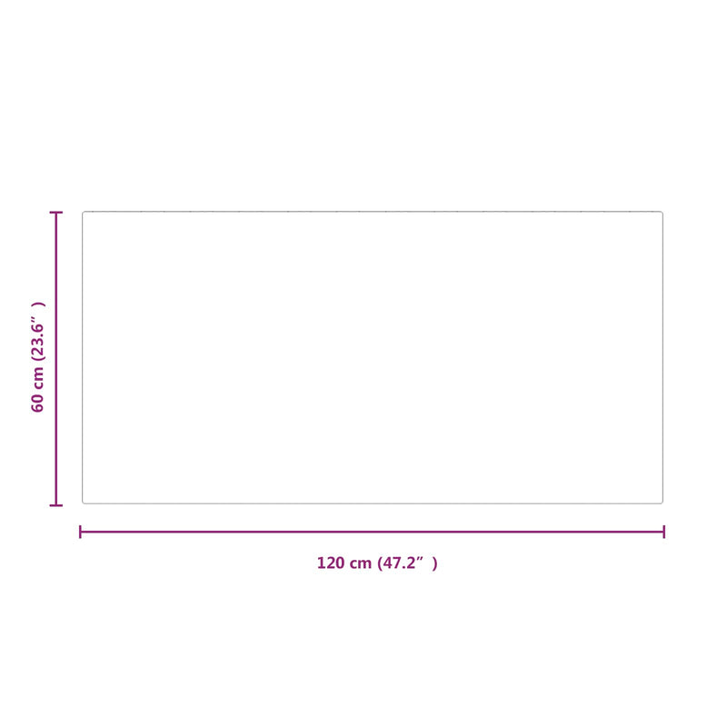 Placă de sticlă pentru semineu Transparent 120 x 60 cm Sticlă