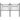 Tăblie de pat de schimb metalică, negru, 135 cm